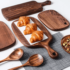 Handcrafted Black Walnut Wood Cutting Board