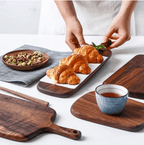 Handcrafted Black Walnut Wood Cutting Board