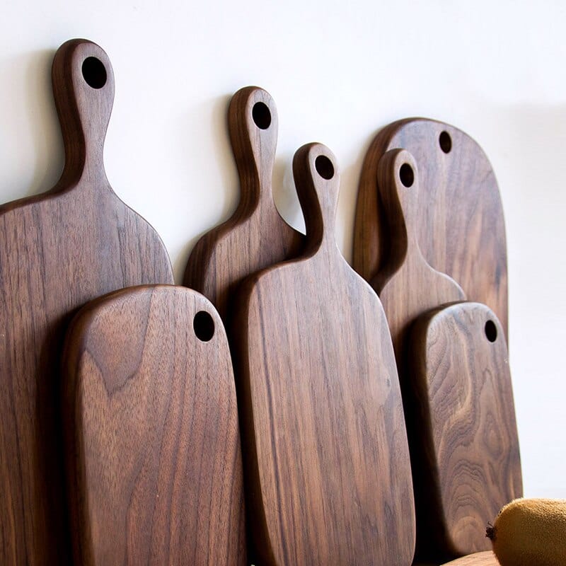 Handcrafted Black Walnut Wood Cutting Board
