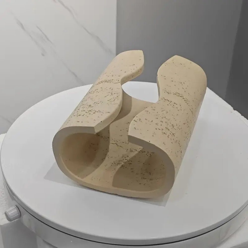 Designer Handcrafted Stone Tissue Holder