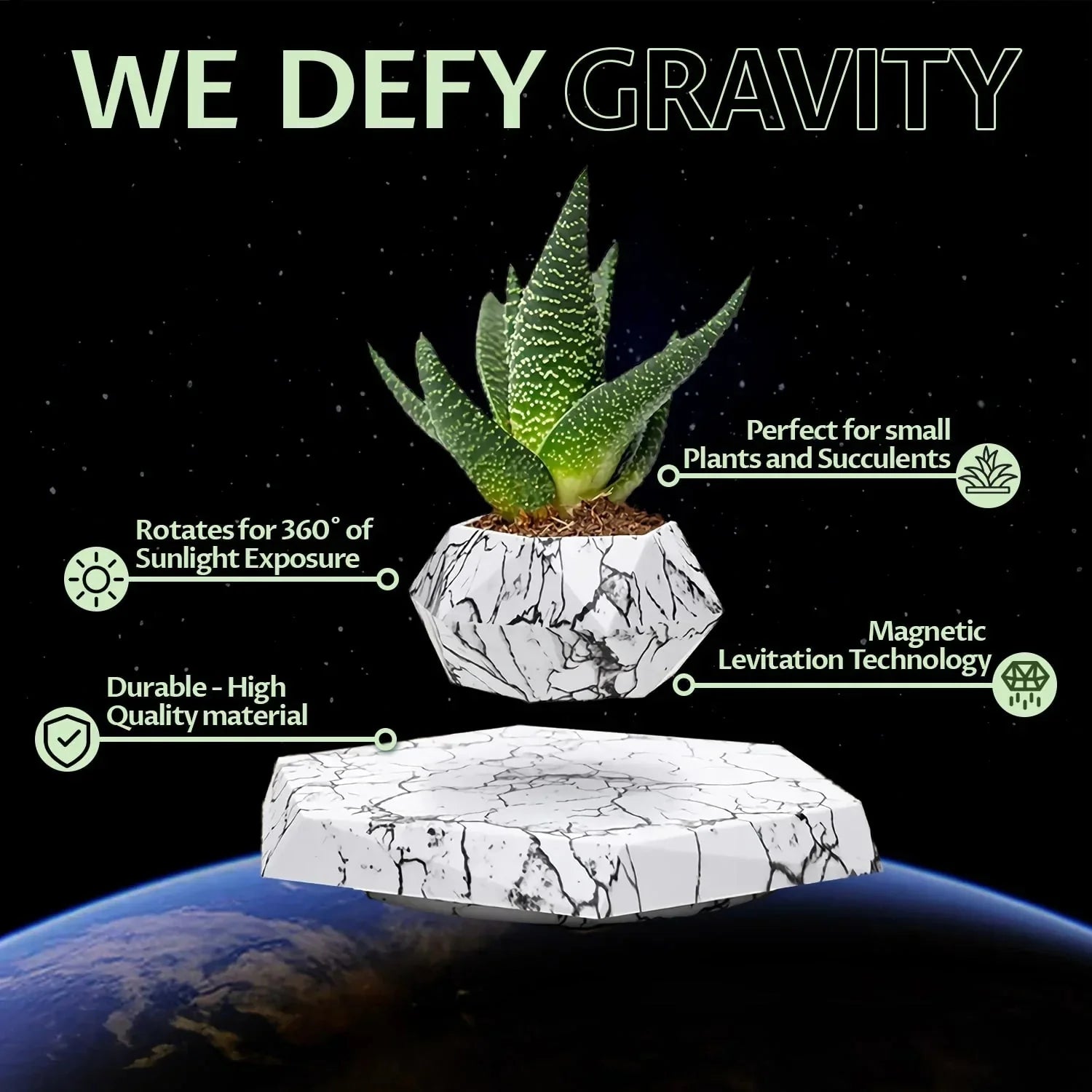 Floating Flower Pot | A Dance of Nature