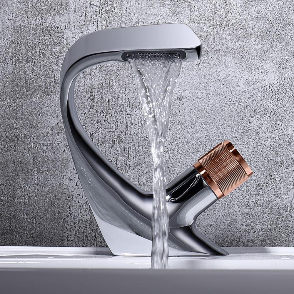Elegant Bathroom Sink Tap | Waterfall Design