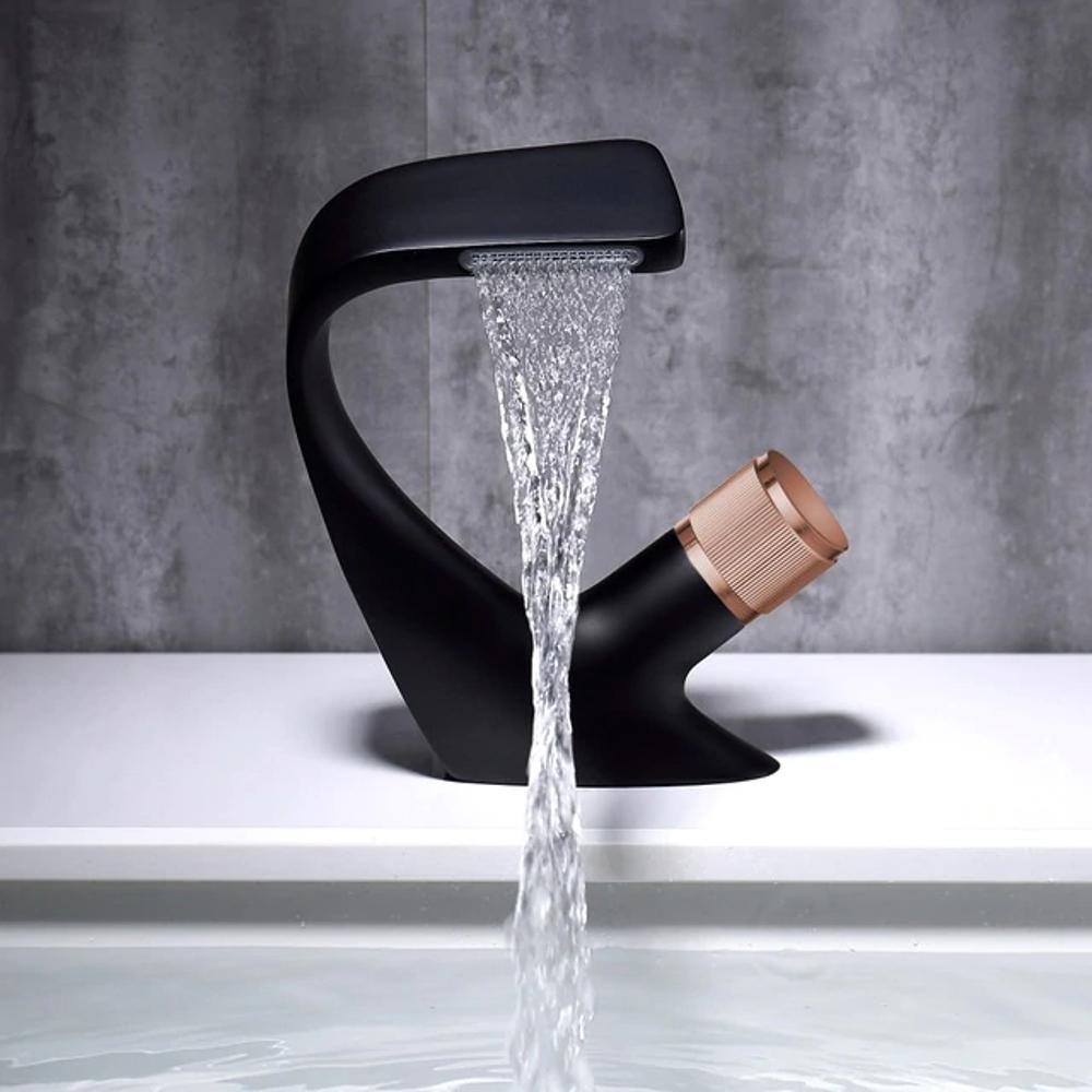 Elegant Bathroom Sink Tap | Waterfall Design