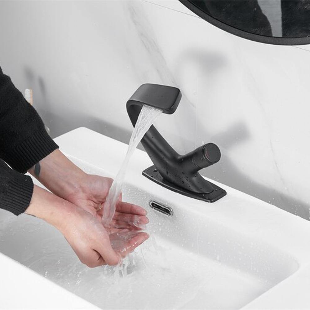 Elegant Bathroom Sink Tap | Waterfall Design