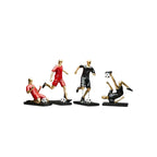 Dynamic Footballer Abstract Sculpture