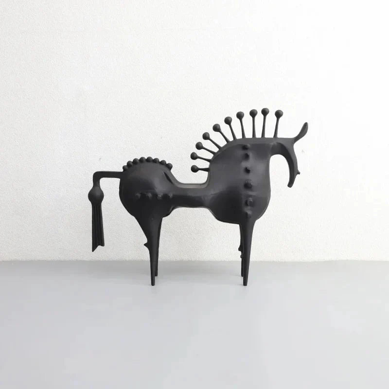 Decorative Equinox Metal Horse Statues