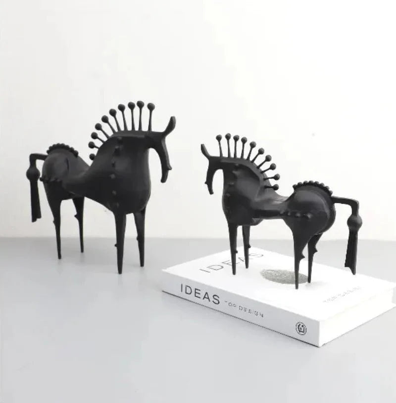 Decorative Equinox Metal Horse Statues