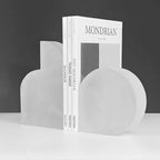 Designer Artificial Crystal Bookends