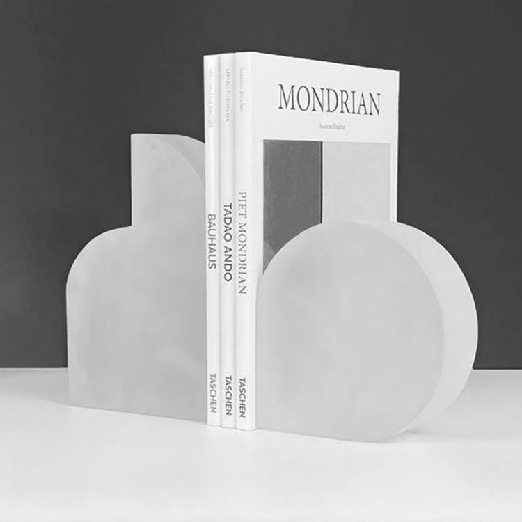 Designer Artificial Crystal Bookends
