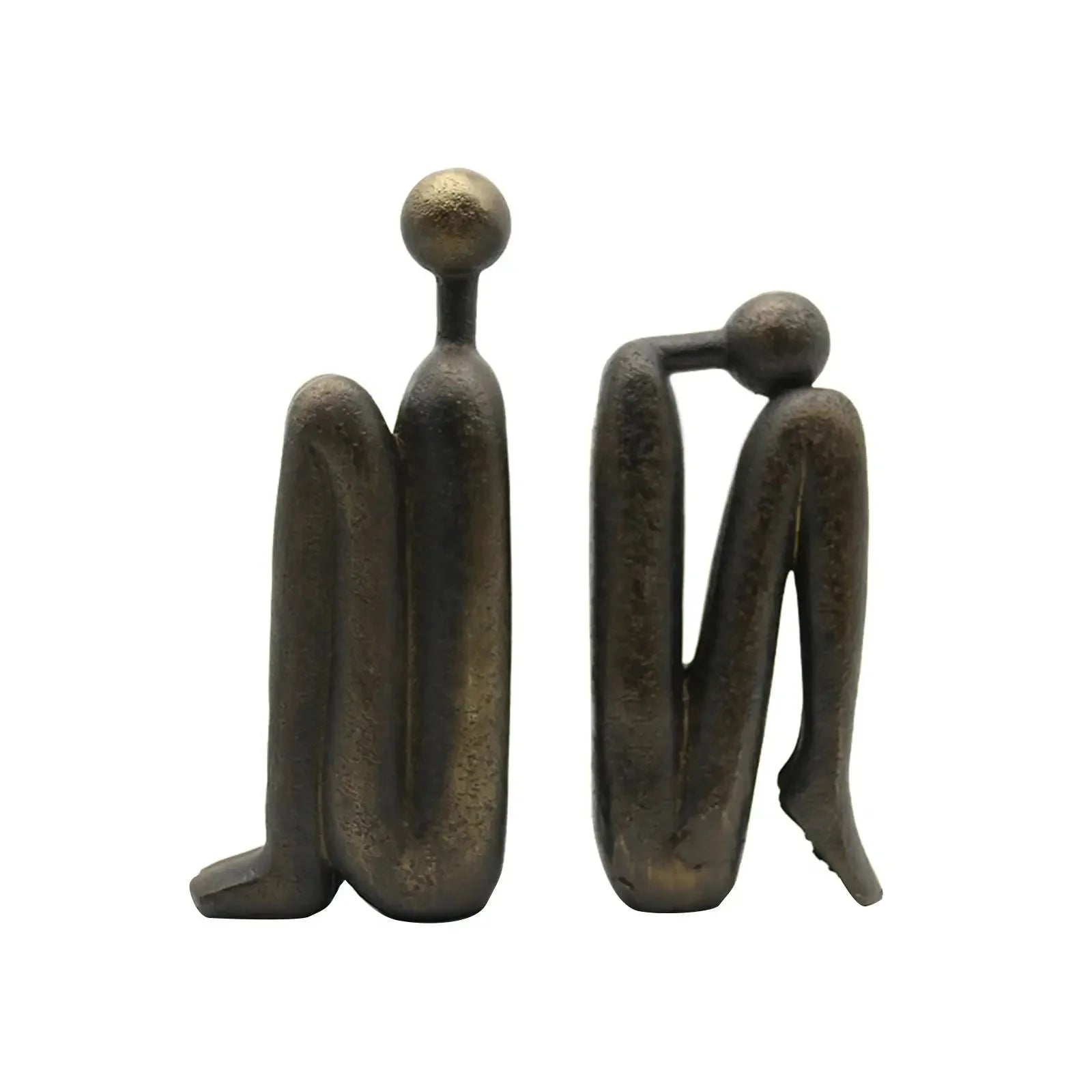 Scandinavian-Style Resin Bookends