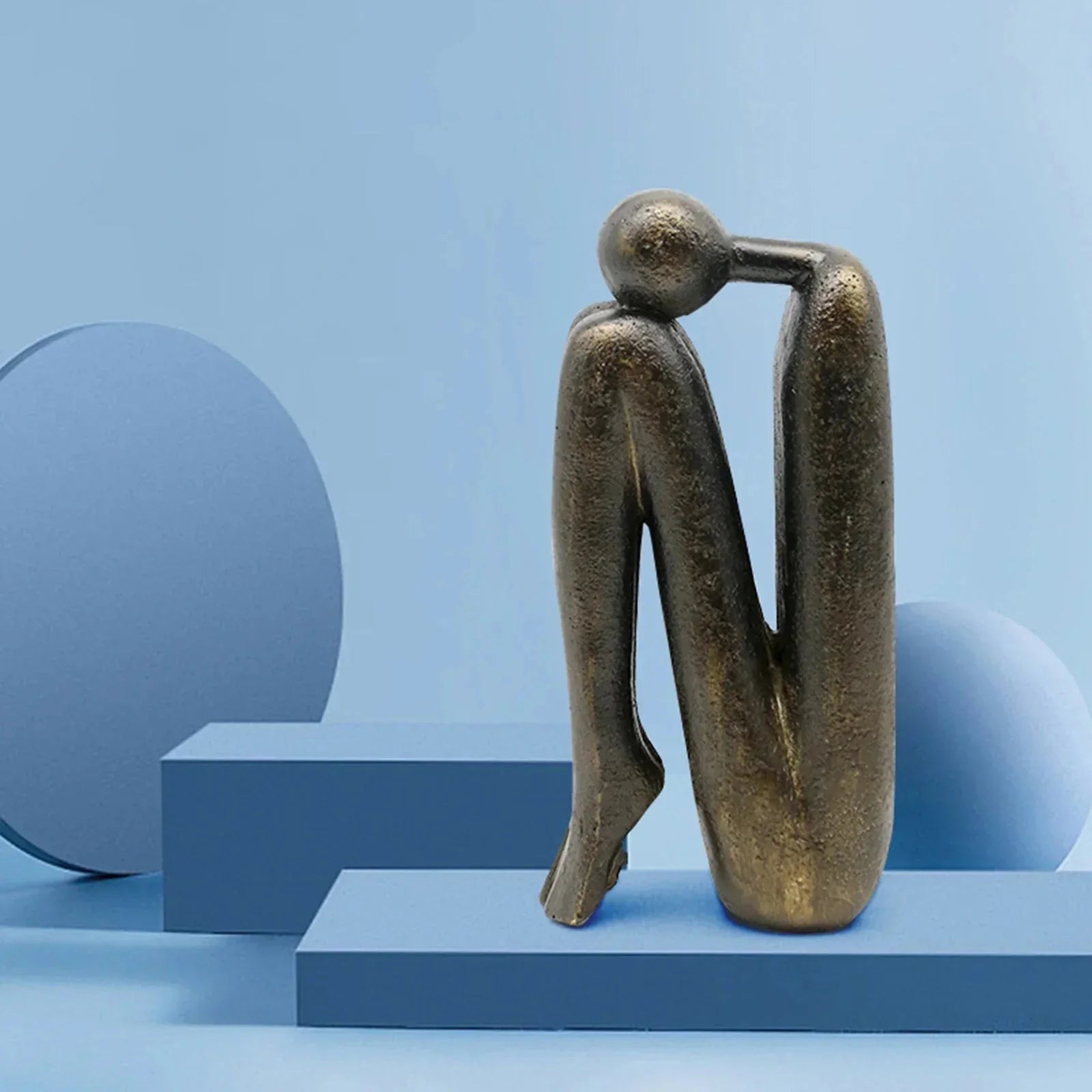 Scandinavian-Style Resin Bookends