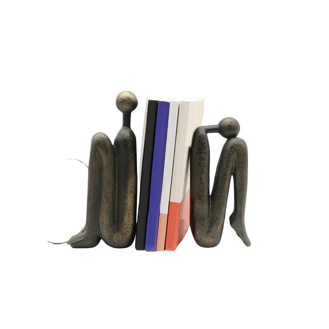 Scandinavian-Style Resin Bookends