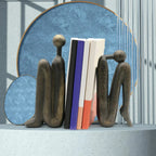 Scandinavian-Style Resin Bookends