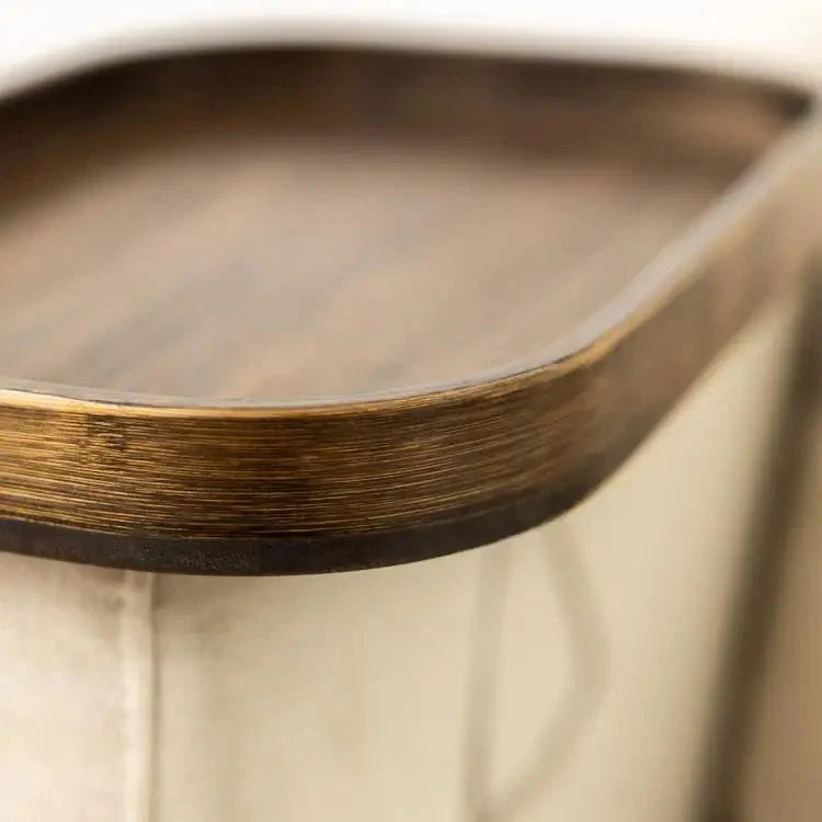 Mila Bamboo Accent Table