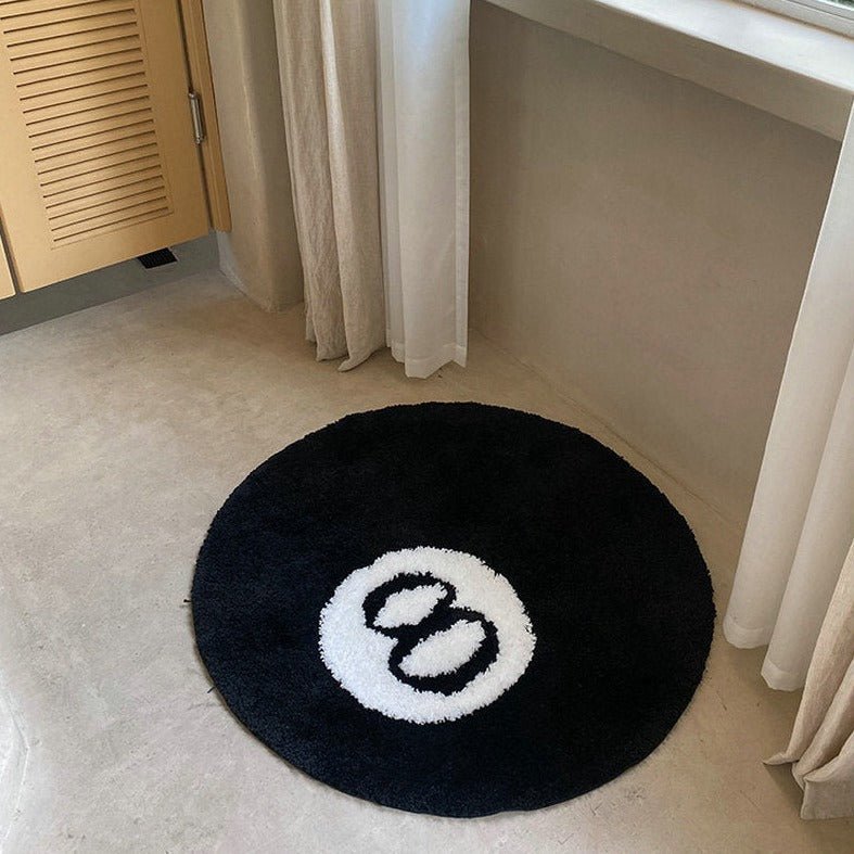 Bold Figure 8 Non-Slip Rug