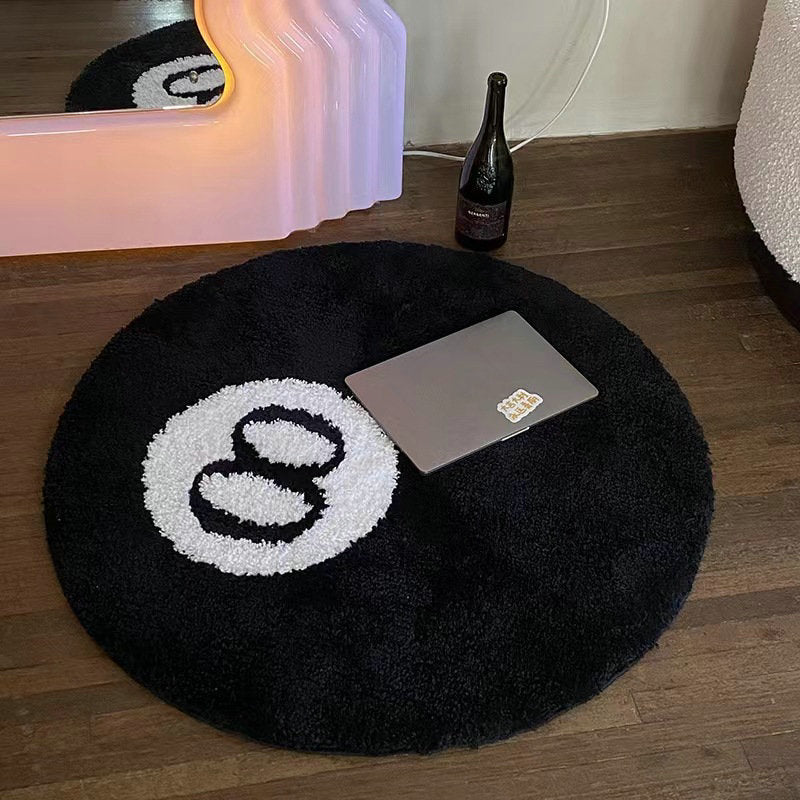 Bold Figure 8 Non-Slip Rug