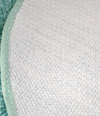 Non-Slip and Cozy Decorative Pompom Oval Rug