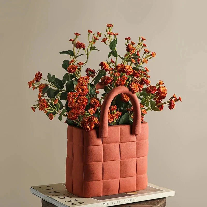 Mila’s Ceramic Handbag Vase