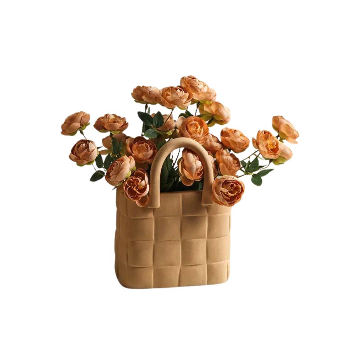 Mila’s Ceramic Handbag Vase