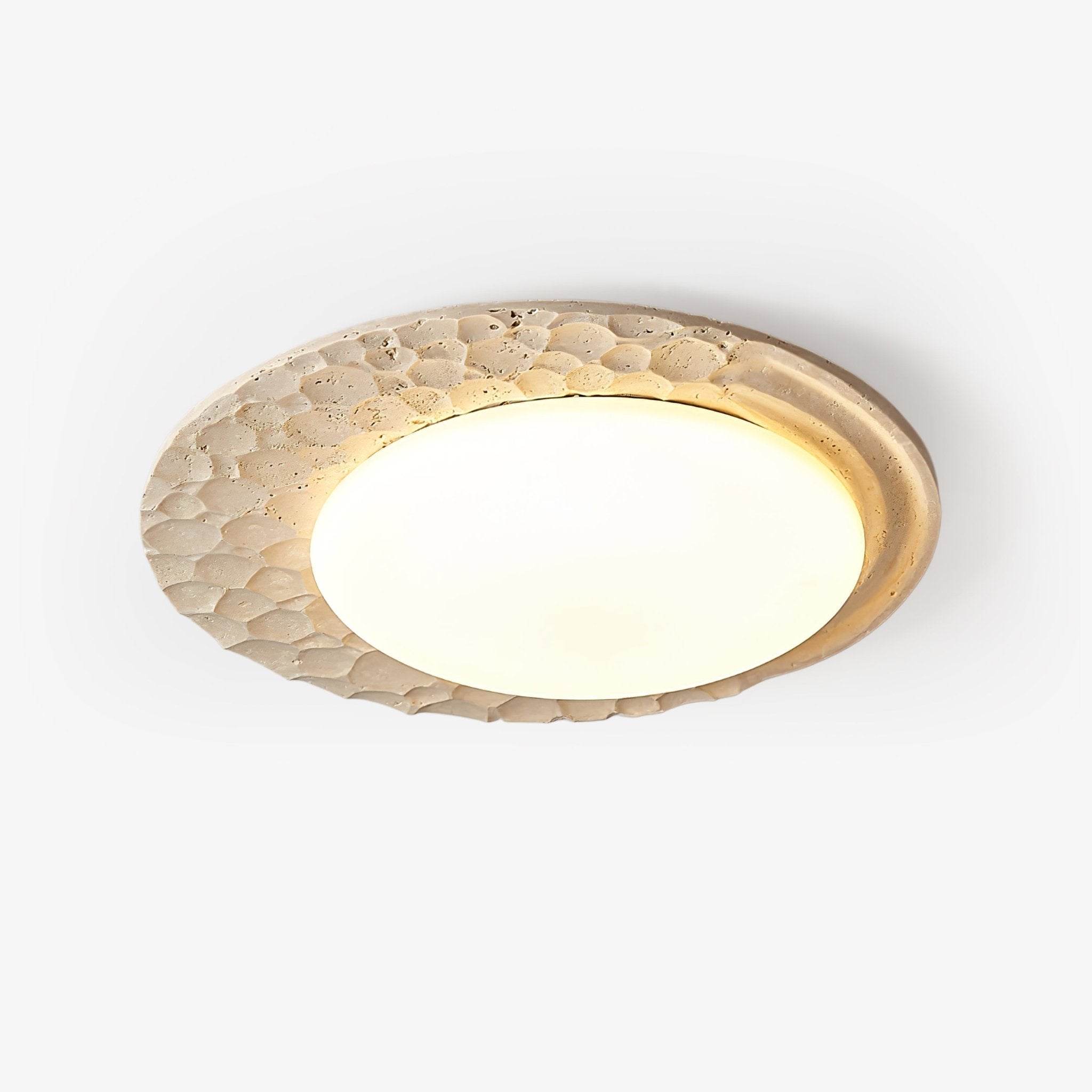 Vespera Textured Stone Ceiling Glow