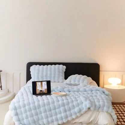 Cozy Fleece Blanket for Bed | Extra Soft & Oversized