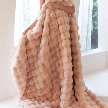 Cozy Fleece Blanket for Bed | Extra Soft & Oversized