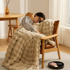 Cozy Fleece Blanket for Bed | Extra Soft & Oversized