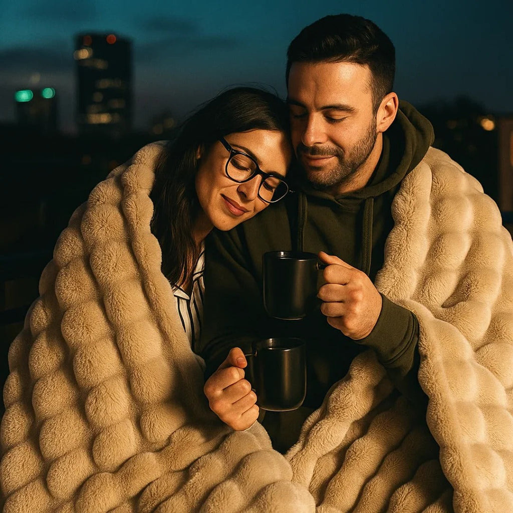 Cozy Fleece Blanket for Bed | Extra Soft & Oversized