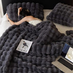 Cozy Fleece Blanket for Bed | Extra Soft & Oversized