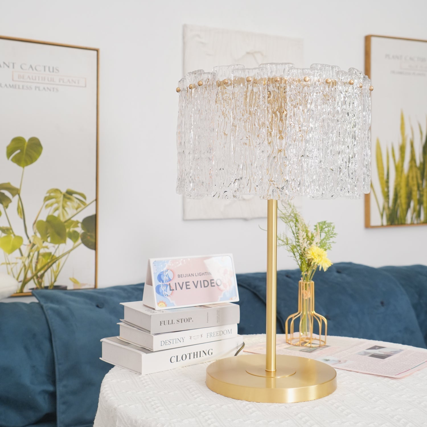 Crystal Brilliance Table Lamp